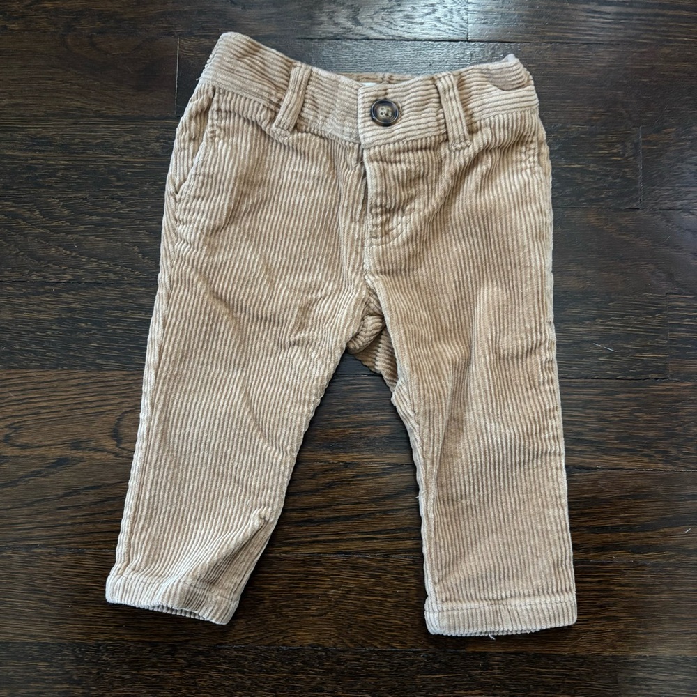 LIKE NEW 6-12 Month Hope & Henry Corduroy Pants